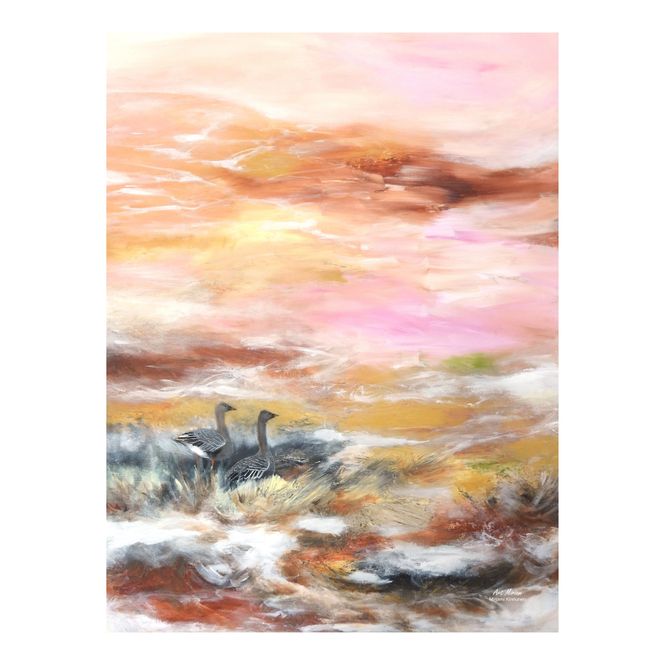 Hovedbilde Poster Skogsgjess 30x40 cm