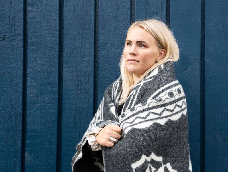 Aimi of Sapmi Ullpläd Nils-Johan 130x170 cm + Fransar