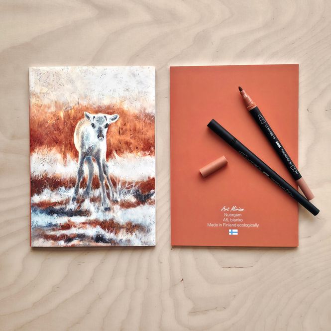 Huvudbild Kalv Anteckningsblock A5