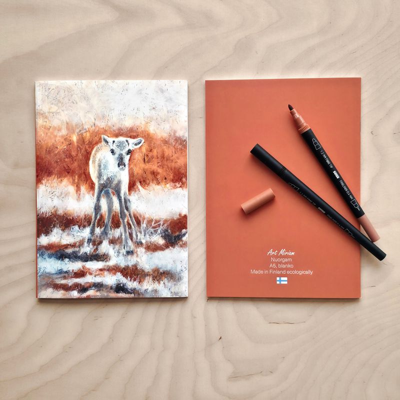 Kalv Anteckningsblock A5